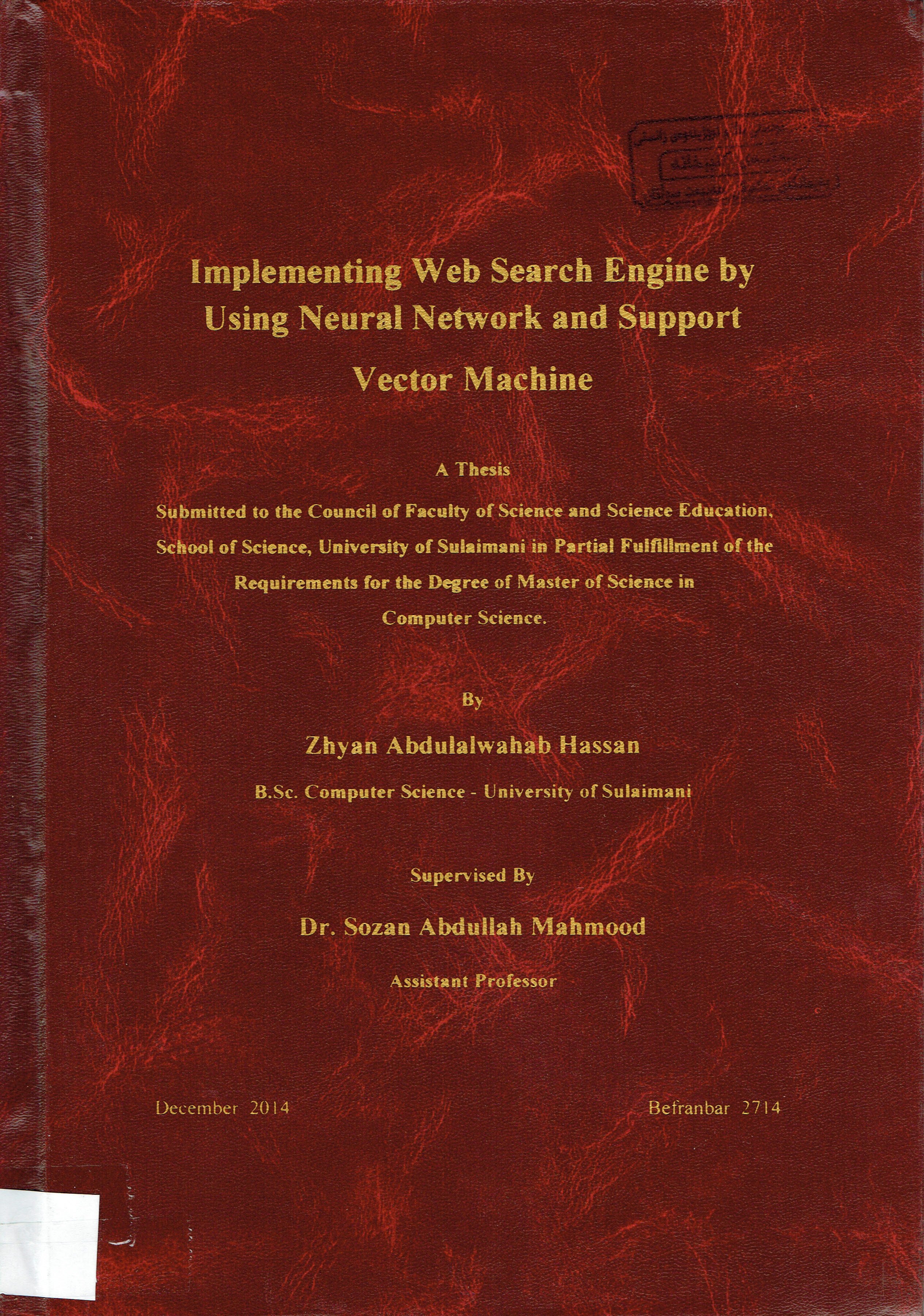 "implementing web search egine by using neural network and support vector machine 

"
